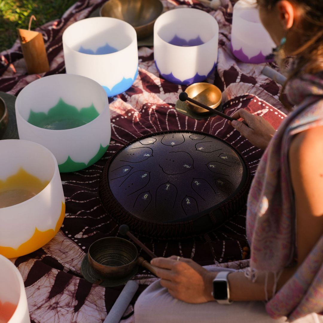 sound healing experience at Rosewood Mayakoba